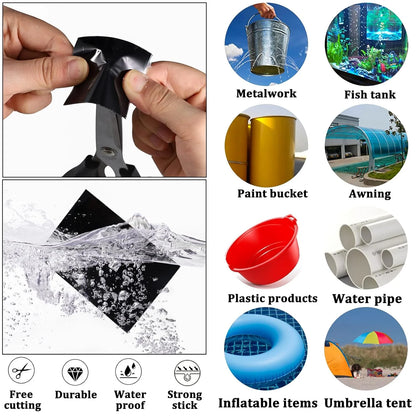 Super Strong Flex Waterproof Leakage Repair Tape For Garden , House, Pipe